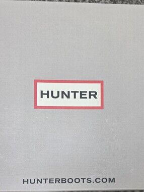 NWT Hunter Original Play Short Waterproof Rain Boots - White - Women's Size 9